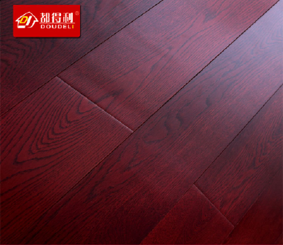 Solid wood composite multi-layer floor