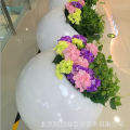 Glass steel pot flower