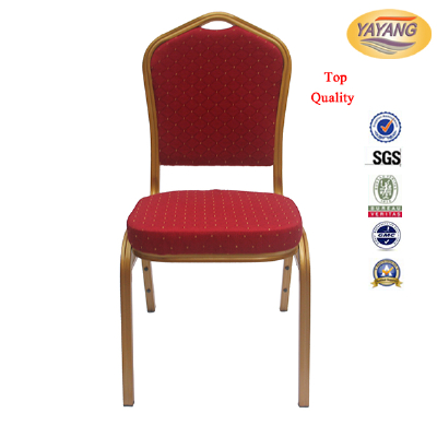 Wholesale Stackable High quality aluminum banquet hall chair for hotel YF326