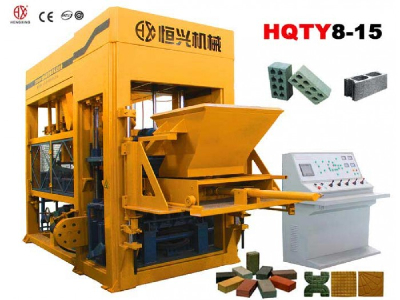 Brick machine HQTY8-15 fully-automatic block making machine