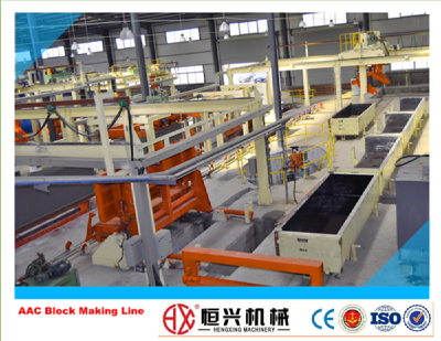 Building construction equipment aac block making machine aac production line aac panel