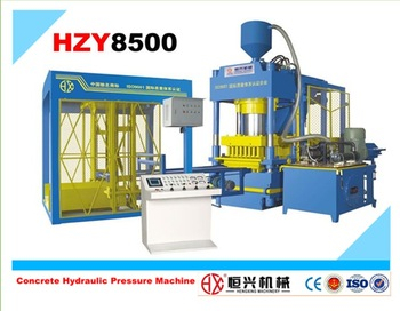 HZY8500 hydraulic press machine block making machine,curbstone making machine