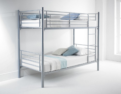 Dubai adult heavy duty wrought iron steel metal bunk bed