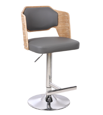 NEW MODERN LEATHER COUNTER Bar STOOL