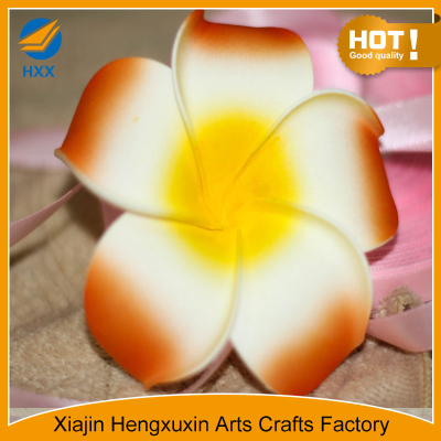 Bridal Lady Hawaiian Foam Plumeria Frangipani Flower Hair Clip Pins