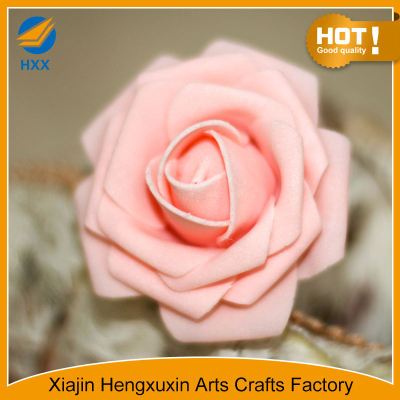 foam rose flower head made in xiajin