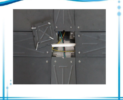 Wear resistant compression OA all steel floor