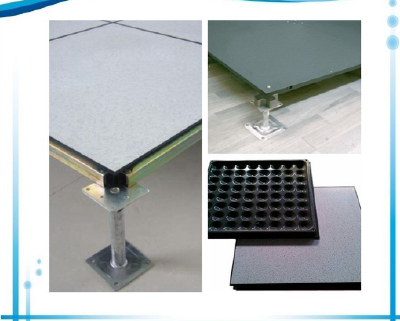Anti static overhead movable floor