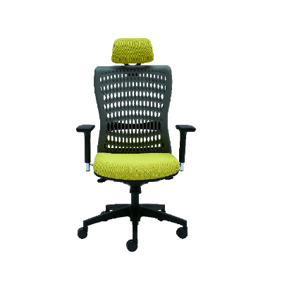 High end office mesh chair with headrest