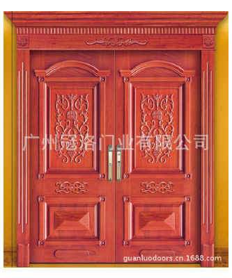 Wood doors,Solid wood door,Villa doors,wooden doors Continental