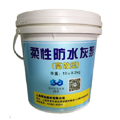 Flexible waterproof mortar