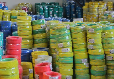 Single core hard conductor non-sheathed cables for fixed wiring