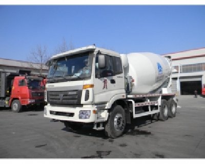 Concrete mixing truck