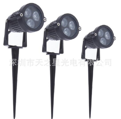 Super bright 220VLED courtyard lawn lamp 3W lamps inserted according to the tree waterproof outdoor lamp