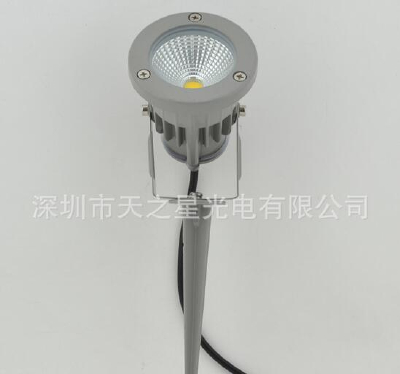 3w5w 7W COB LED foreign trade supply plug in outdoor lawn lamp illumination lamp tree lawn rockery