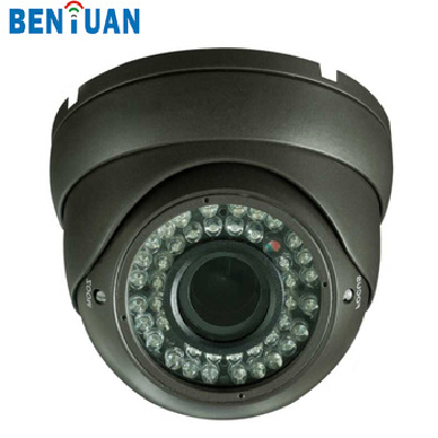 Benyuan Vandalproof Dome CCTV 1.3MP AHD Camera with Varifocal Lens 42 PCS IR LED