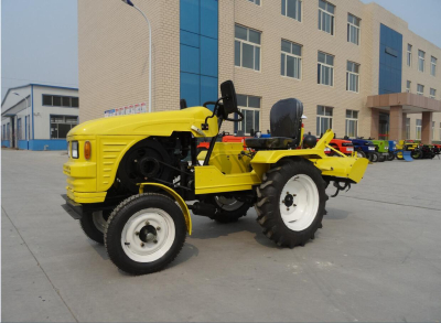 Mini tractor with Rotary tiller