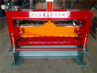 IBR zinc roofing sheet bending machine