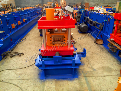 Hot Selling good quality Aluminium Profile  C U Channel Purlin Roll Forming Machine
