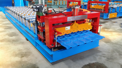Steel glazed Step tile making machine