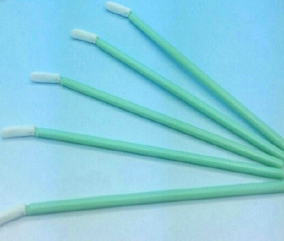 Industrial clean cotton swab