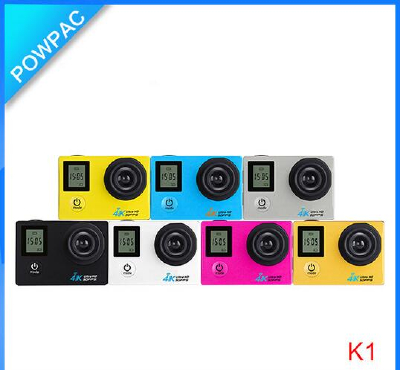 New mini sports waterproof camera dual screen 4K camera WIFI2.0 inch ultra-high-definition outdoor DV