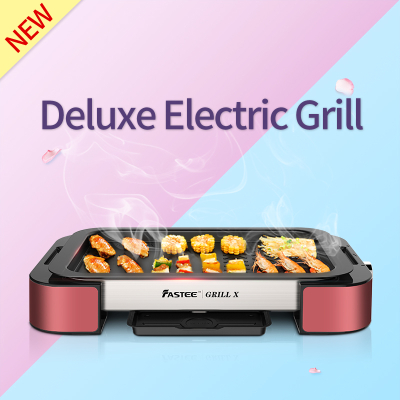 1000w Smokeless Indoor Electric Barbecue Grill