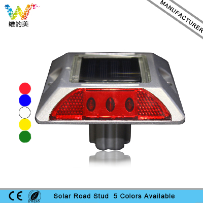 Aluminum led cat eyes reflector solar road stud
