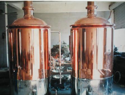 ed copper micro restaurant beer brewing equipment