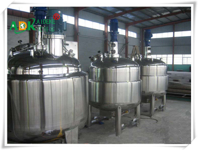 Stainless steel mixing tank for fruit juice