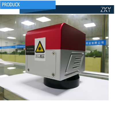 red ZKY-laser optical fiber High Speed Laser Scan Head/Galvanometer Scanner/Galvo for optical fiber laser marking machine