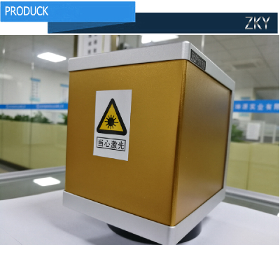 Square golder ZKY-laser optical fiber High Speed Laser Scan Head/Galvanometer Scanner/Galvo for optical fiber laser marking machine