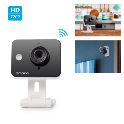 Zmodo Mini WiFi Cam - 720p HD Wireless Security Camera with Two-way Audio and Remote Monitoring