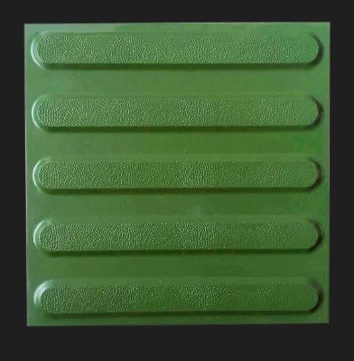 Green strip blind brick
