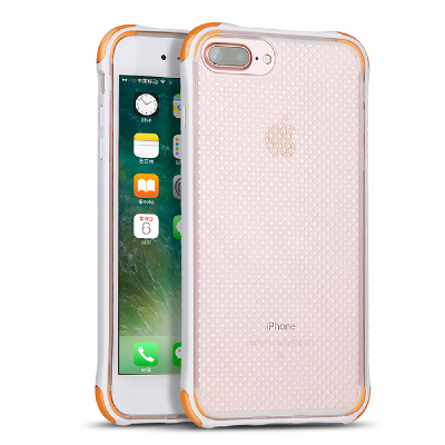 BOW to the iphone7 following from apple 7 plus protective transparent soft silica gel drop personality men and women