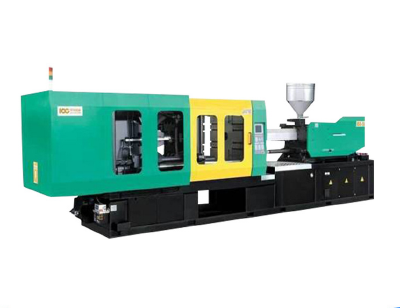 Horizontal curve elbow injection molding machine