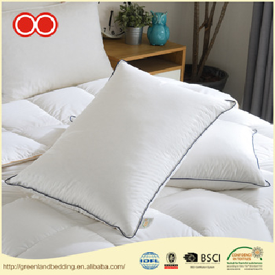 Factory wholesale customized soft hotel feather down neck pillow
