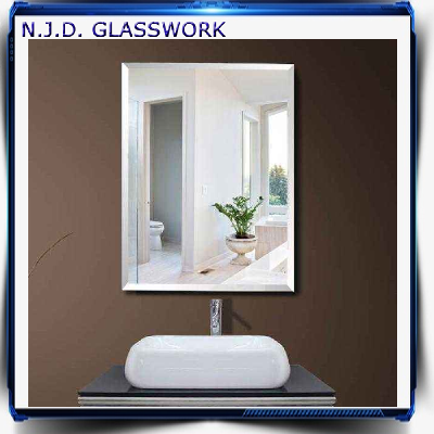 New Modern wall mounted frameless bathroom mirror