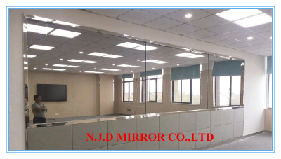 Length mirror float glass mirror aluminum mirror on the wall