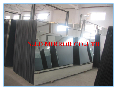 Clear aluminium glass mirror, float mirror sheet factory