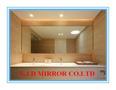 High quality 3mm frameless modern bathroom rectangle aluminum mirror furniture decoration wall mirror