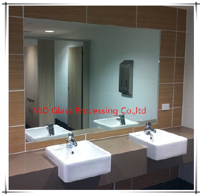 Supply 5mm aluminum mirror with bevel edge