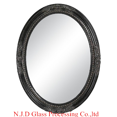 Home decoration silver aluminium wall mirror