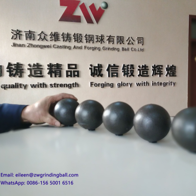 Cast iron balls for cement plant ball mill