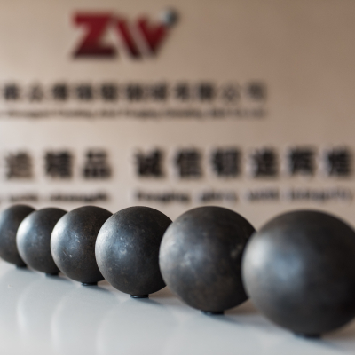 High hardness solid forged steel ball for ball mill