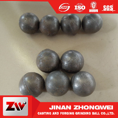 Low chrome cast steel ball for ball mill