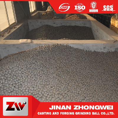Grinding balls for cement plant