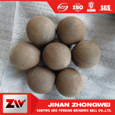 Low breakage forged grinding balls