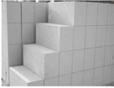 Autoclaved ash aerated concrete block