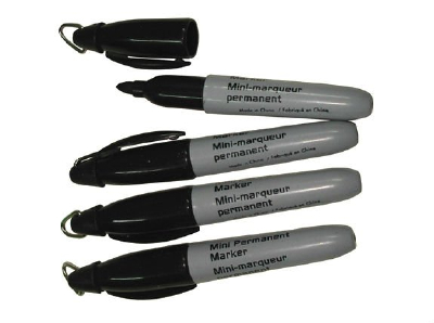 mini style sharpie short permanent marker pen